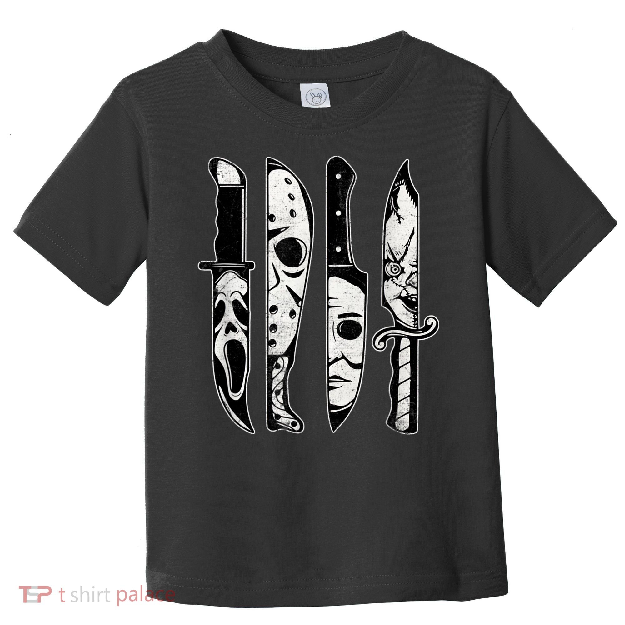 Scary Horror Movies Halloween Costume Gift Toddler T-Shirt