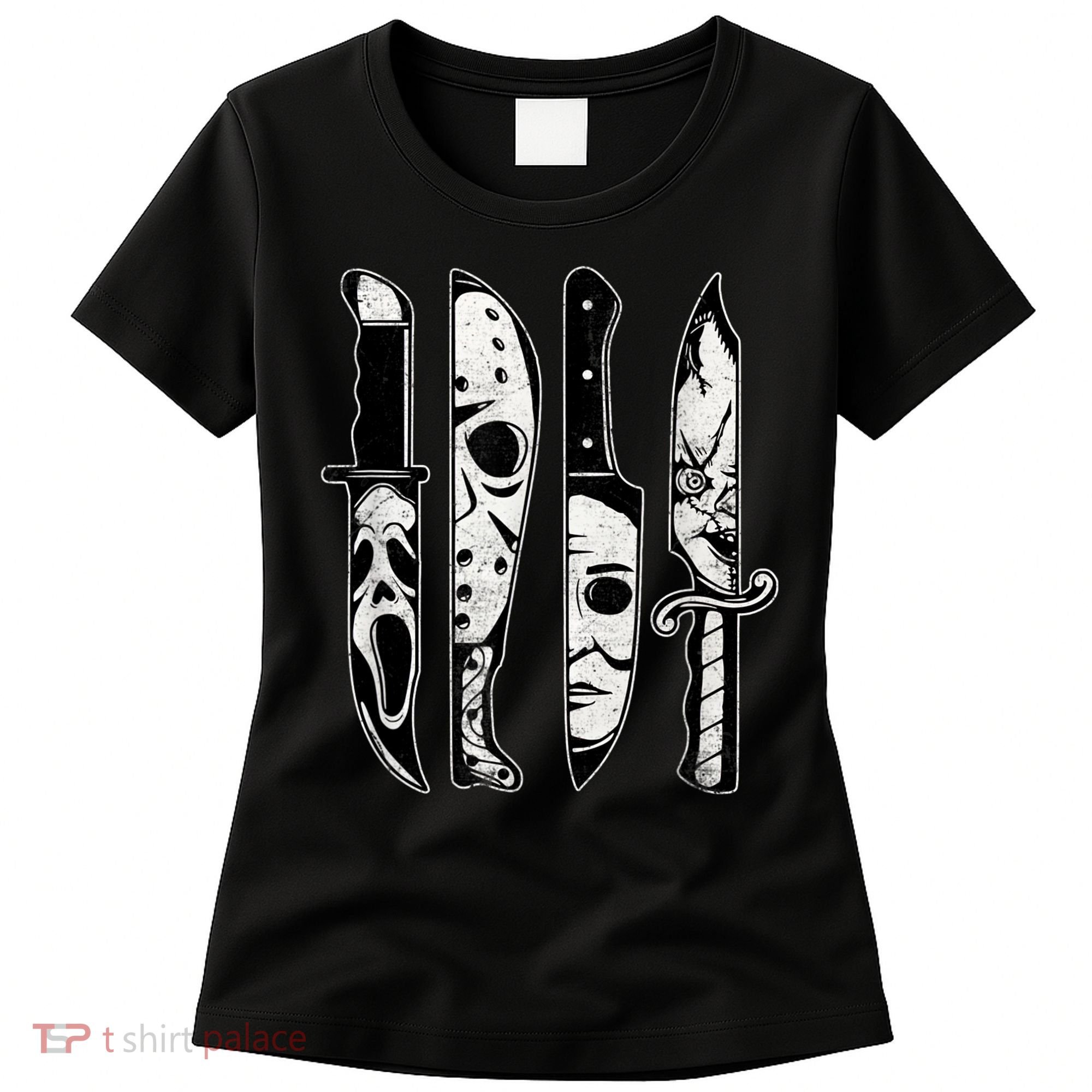 Scary Horror Movies Halloween Costume Gift Women's T-Shirt