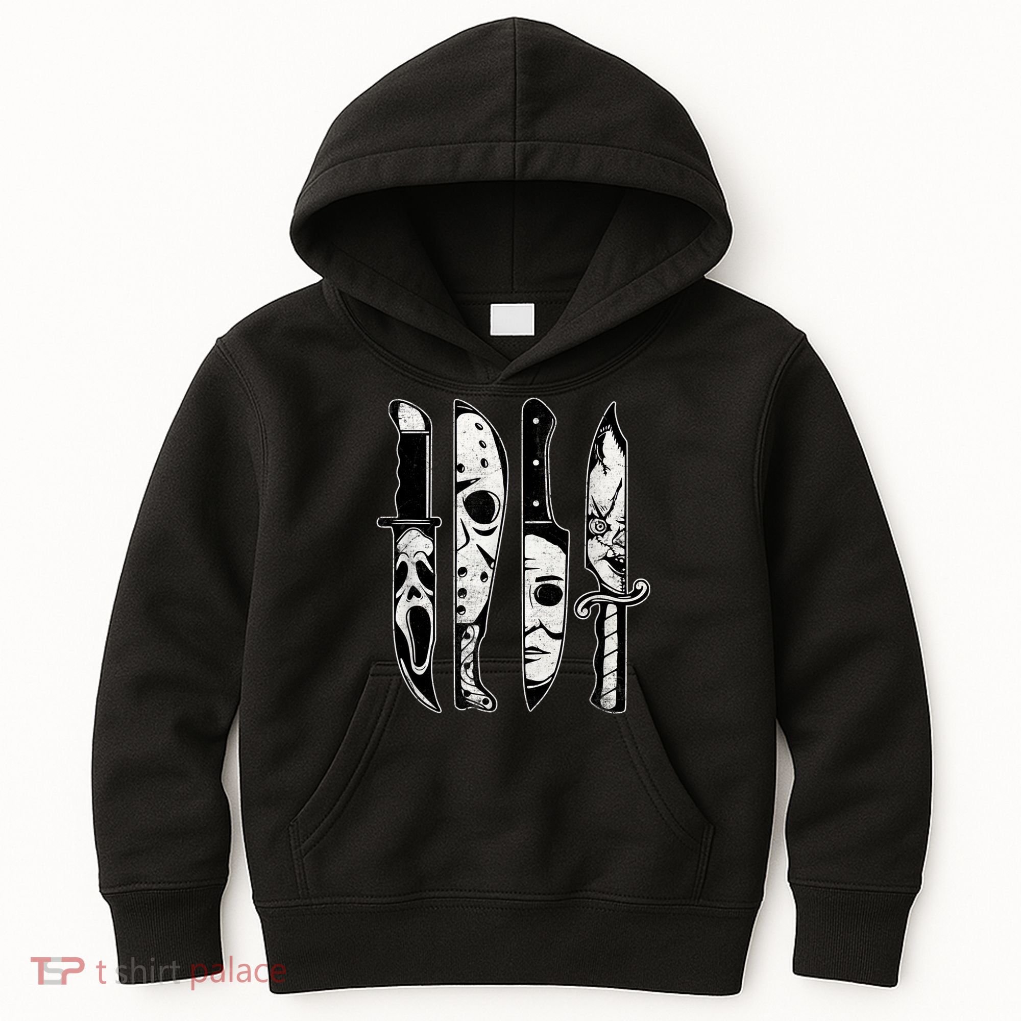 Scary Horror Movies Halloween Costume Gift Kids Hoodie
