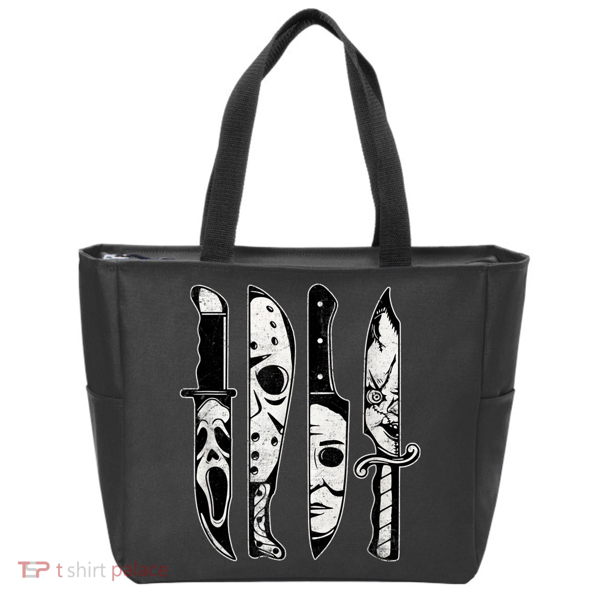 Scary Horror Movies Halloween Costume Gift Tote Bag