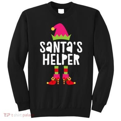 Santa's Helper  Matching Christmas Elves Sweatshirt