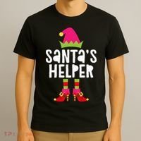 Santa's Helper  Matching Christmas Elves T-Shirt thumb 3