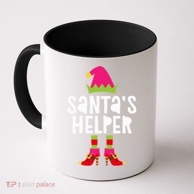 Santa's Helper  Matching Christmas Elves Coffee Mug