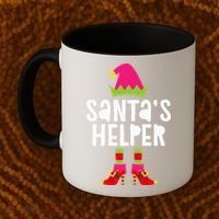 Santa's Helper  Matching Christmas Elves Coffee Mug thumb 2