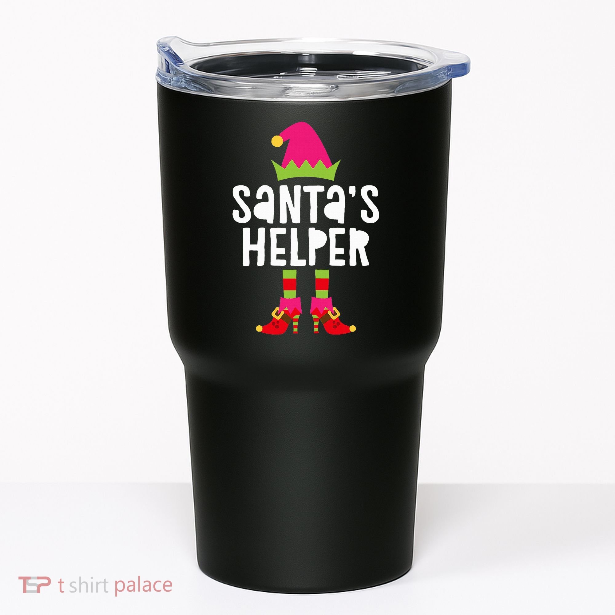 Santa's Helper  Matching Christmas Elves Tumbler
