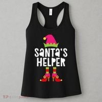 Santa's Helper  Matching Christmas Elves Women's Tank Top thumb 3