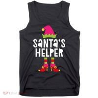 Santa's Helper  Matching Christmas Elves Tank Top thumb 0