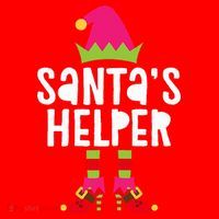 Santa's Helper  Matching Christmas Elves Santa Hat thumb 1