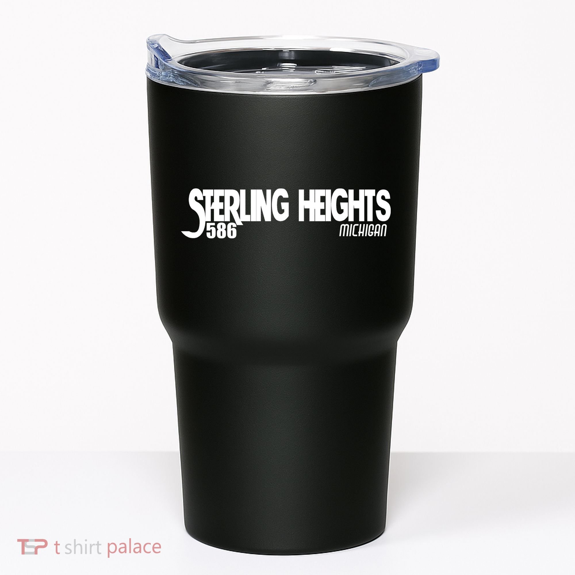 Sterling Heights Michigan 586 Tumbler