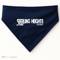Sterling Heights Michigan 586 USA-Made Doggie Bandana thumb 0