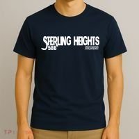 Sterling Heights Michigan 586 T-Shirt thumb 3