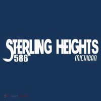 Sterling Heights Michigan 586 T-Shirt thumb 7