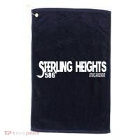 Sterling Heights Michigan 586 Golf Towel thumb 0