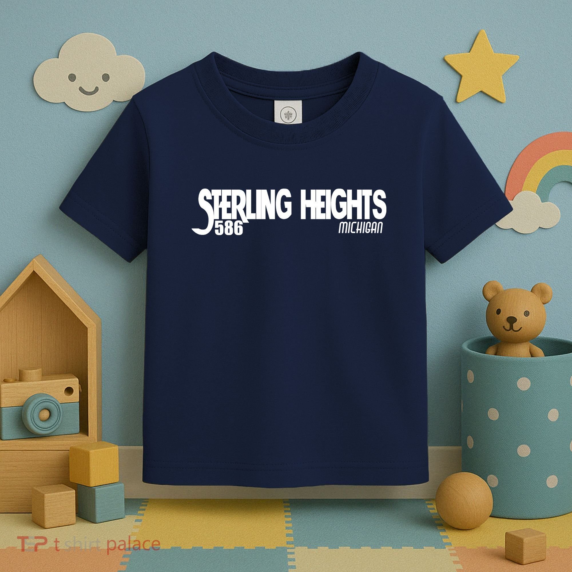 Sterling Heights Michigan 586 Toddler T-Shirt