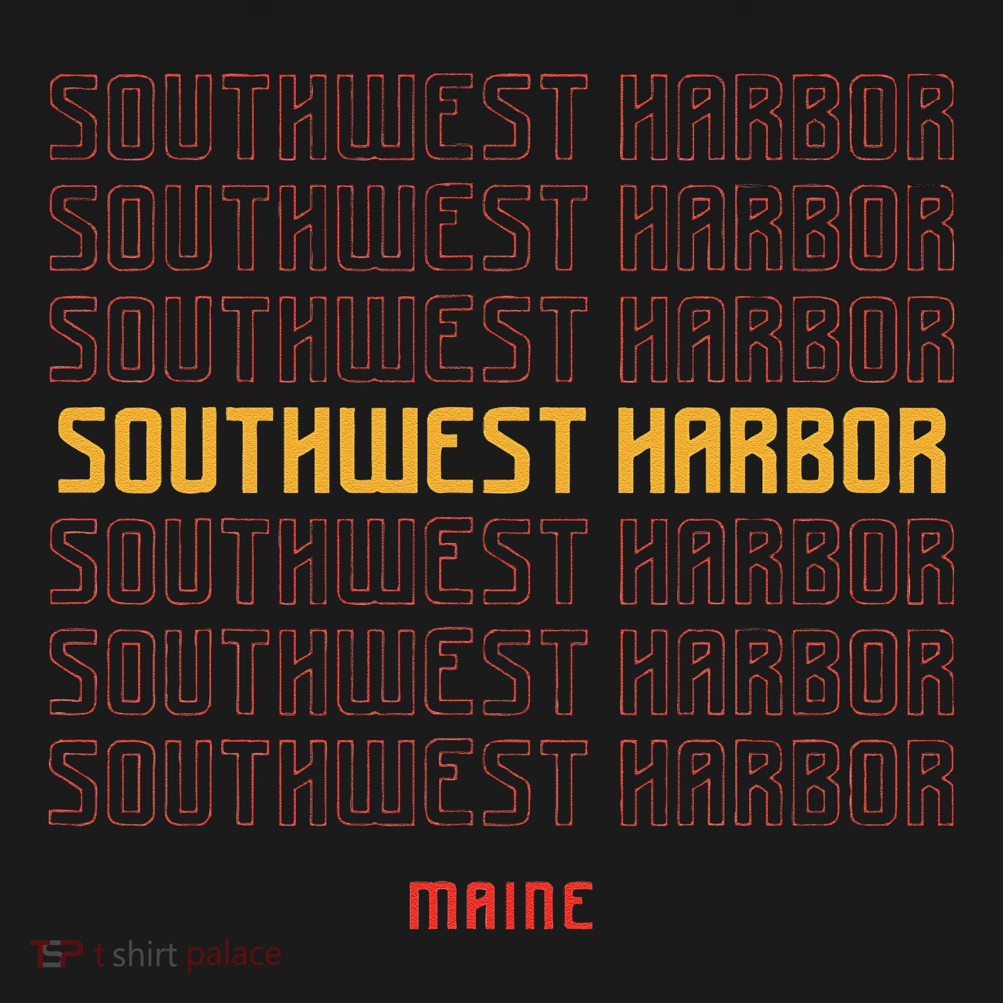 Southwest Harbor Maine Button