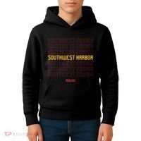 Southwest Harbor Maine Kids Hoodie thumb 4