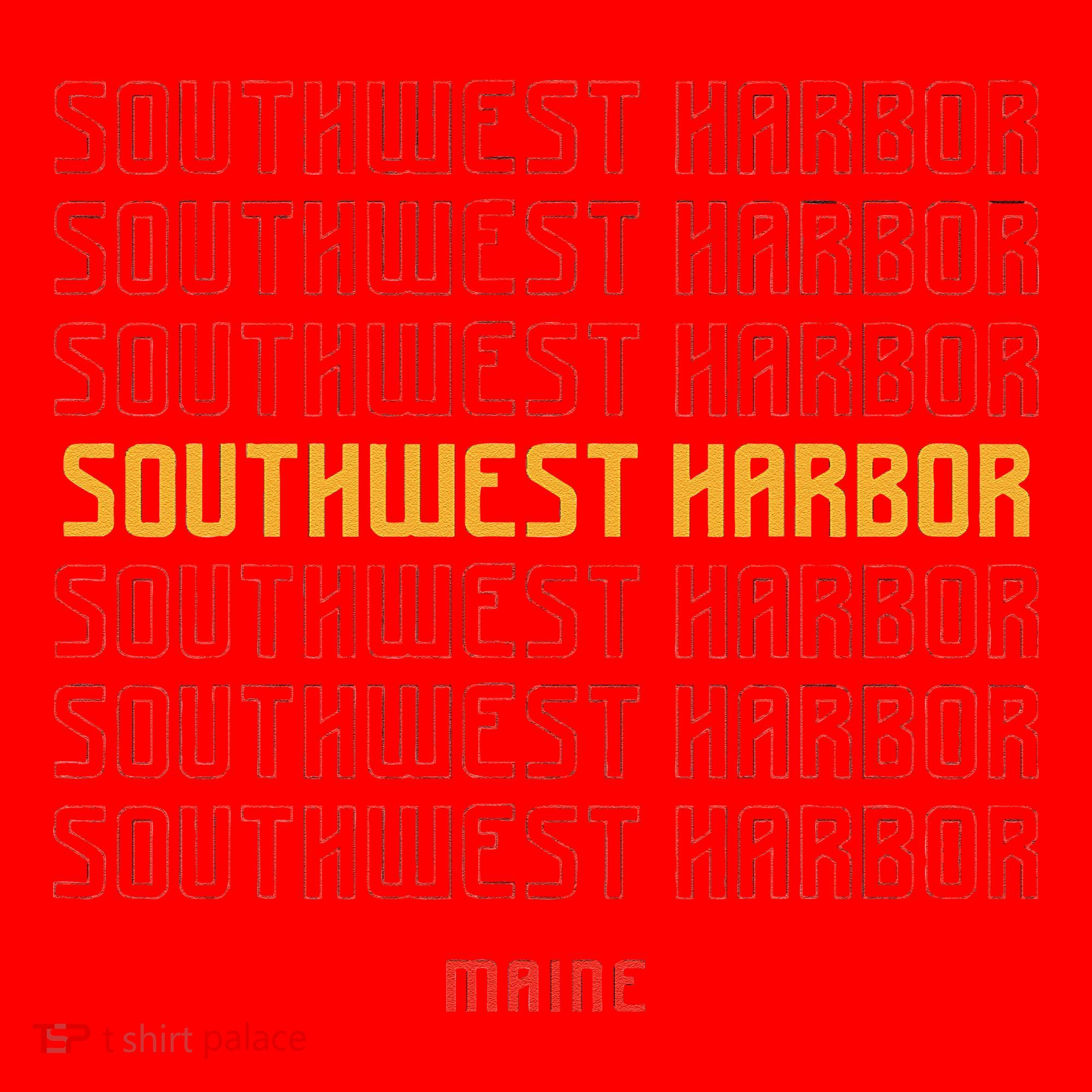 Southwest Harbor Maine Santa Hat