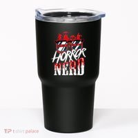 Scary Horror Nerd Bloody Games Glasses Horror Movie Fan Tumbler thumb 0