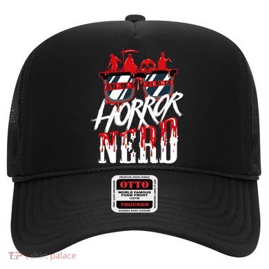 Scary Horror Nerd Bloody Games Glasses Horror Movie Fan Hat