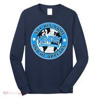 Say His Name And He Appears Joe Hendry Long Sleeve Shirt thumb 0