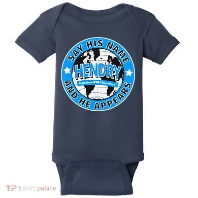 Say His Name And He Appears Joe Hendry Baby Bodysuit
