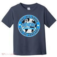 Say His Name And He Appears Joe Hendry Toddler T-Shirt thumb 0