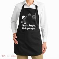 Shoot Hoops Not People Apron thumb 2