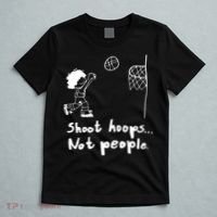 Shoot Hoops Not People T-Shirt thumb 5