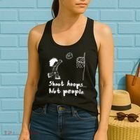 Shoot Hoops Not People Women's Tank Top thumb 2