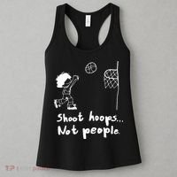 Shoot Hoops Not People Women's Tank Top thumb 3