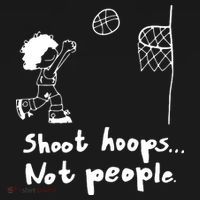 Shoot Hoops Not People Visor thumb 3