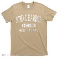 Stone Harbor New Jersey Nj Vintage Established T-Shirt thumb 0