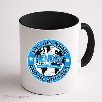 Say His Name And He Appears Joe Hendry Coffee Mug back