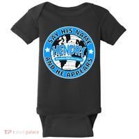 Say His Name And He Appears Joe Hendry Baby Bodysuit thumb 0