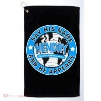 Say His Name And He Appears Joe Hendry Golf Towel thumb 0