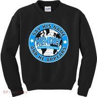 Say His Name And He Appears Joe Hendry Kids Sweatshirt thumb 0