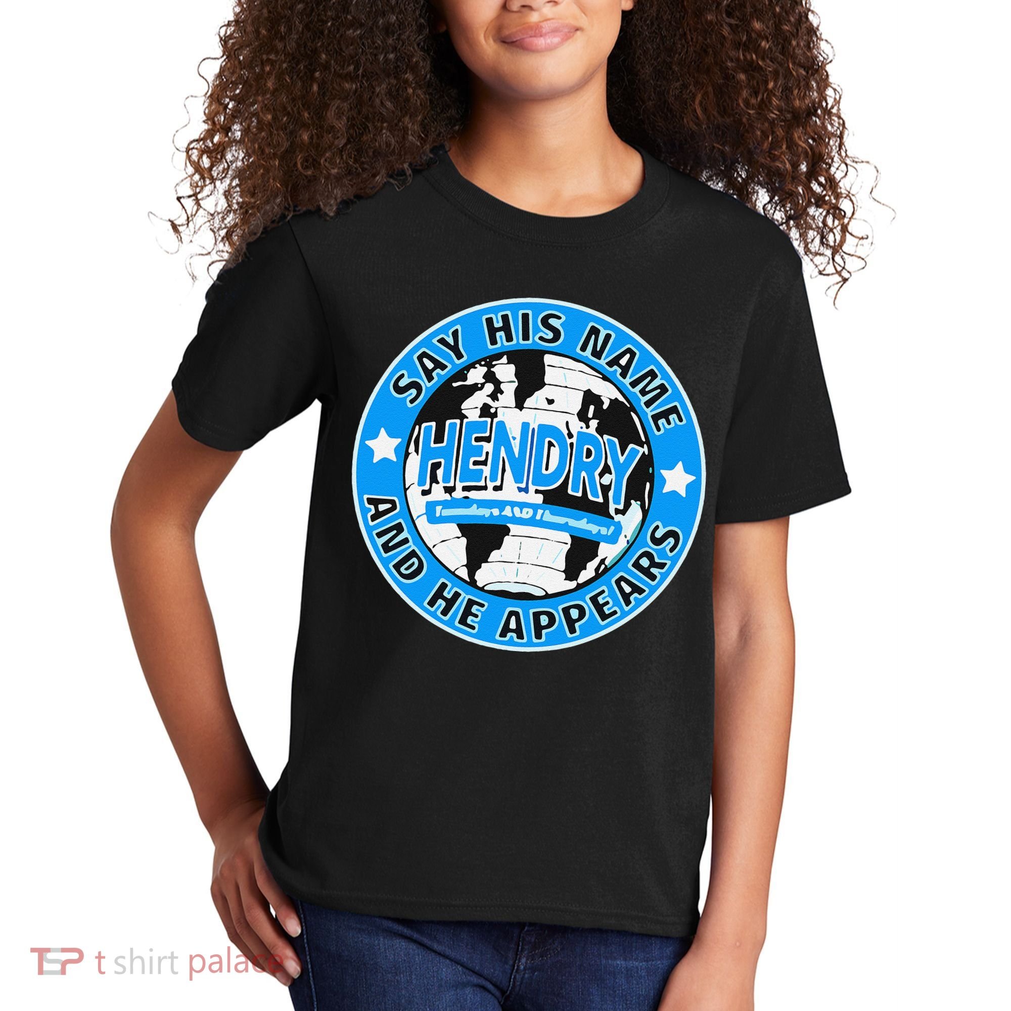Say His Name And He Appears Joe Hendry Kids T-Shirt