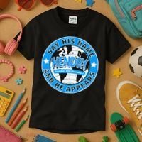 Say His Name And He Appears Joe Hendry Kids T-Shirt thumb 3