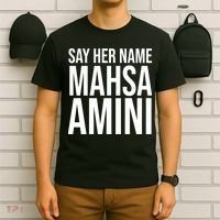 Say Her Name Mahsa Amini T-Shirt thumb 6