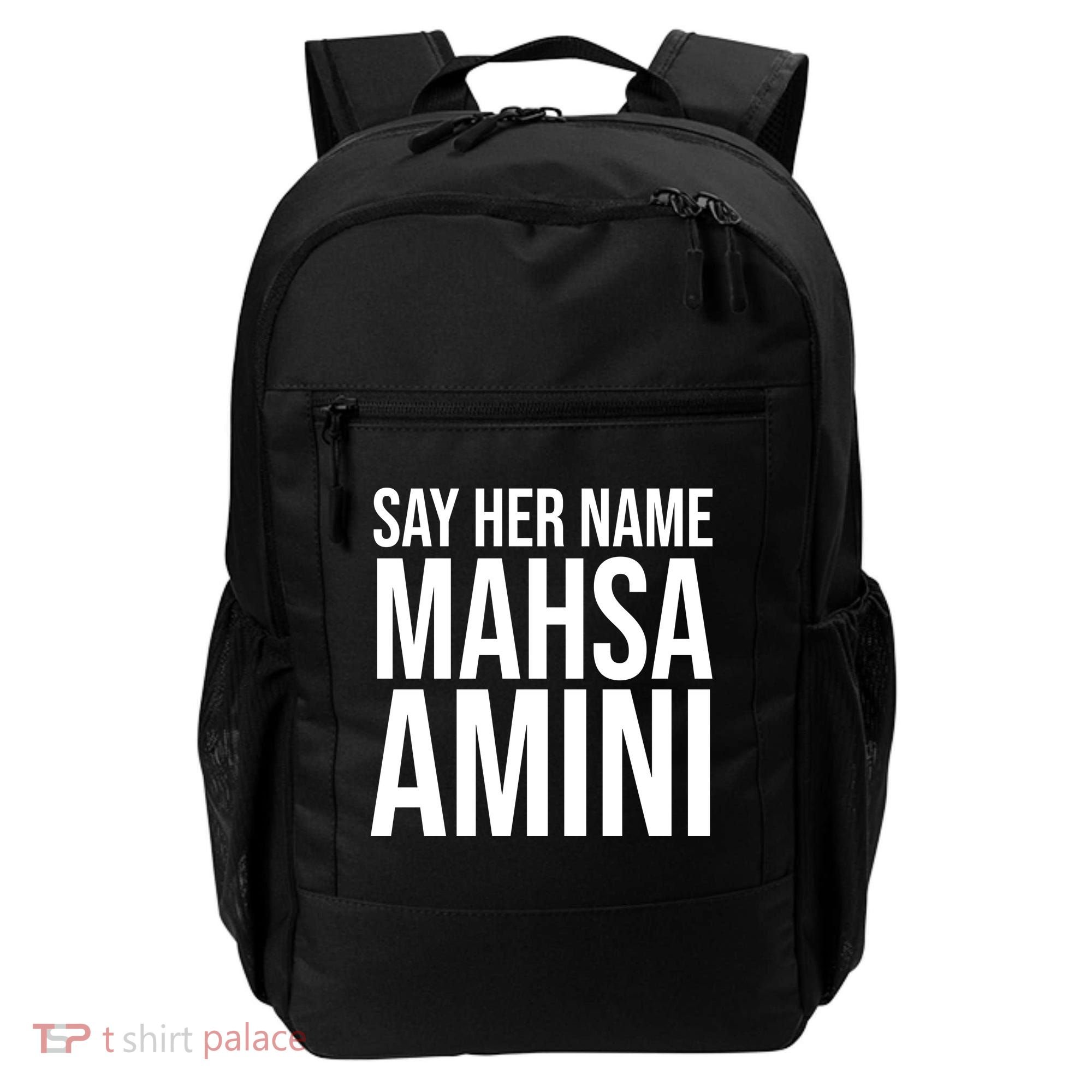 Say Her Name Mahsa Amini Backpack