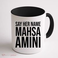 Say Her Name Mahsa Amini Coffee Mug thumb 1
