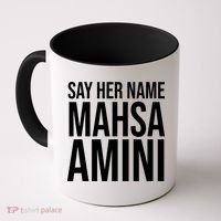 Say Her Name Mahsa Amini Coffee Mug thumb 0