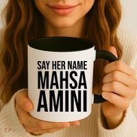 Say Her Name Mahsa Amini Coffee Mug thumb 3