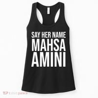 Say Her Name Mahsa Amini Women's Tank Top thumb 0