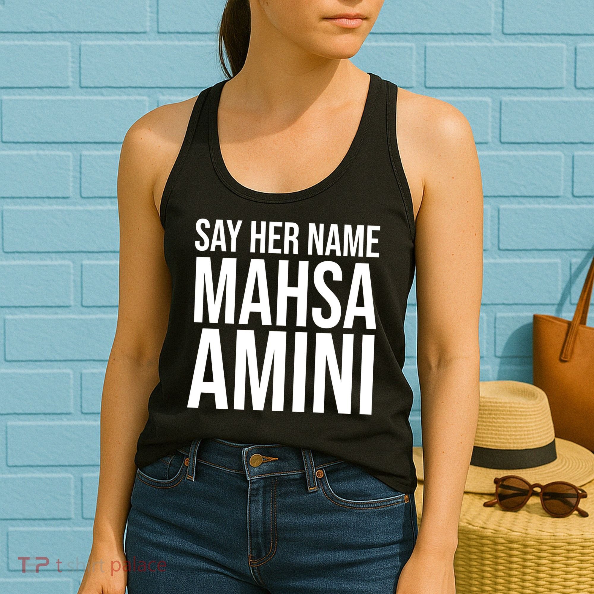 Say Her Name Mahsa Amini Women's Tank Top