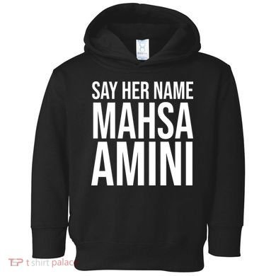 Say Her Name Mahsa Amini Toddler Hoodie