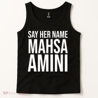 Say Her Name Mahsa Amini Tank Top thumb 2