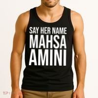 Say Her Name Mahsa Amini Tank Top thumb 3
