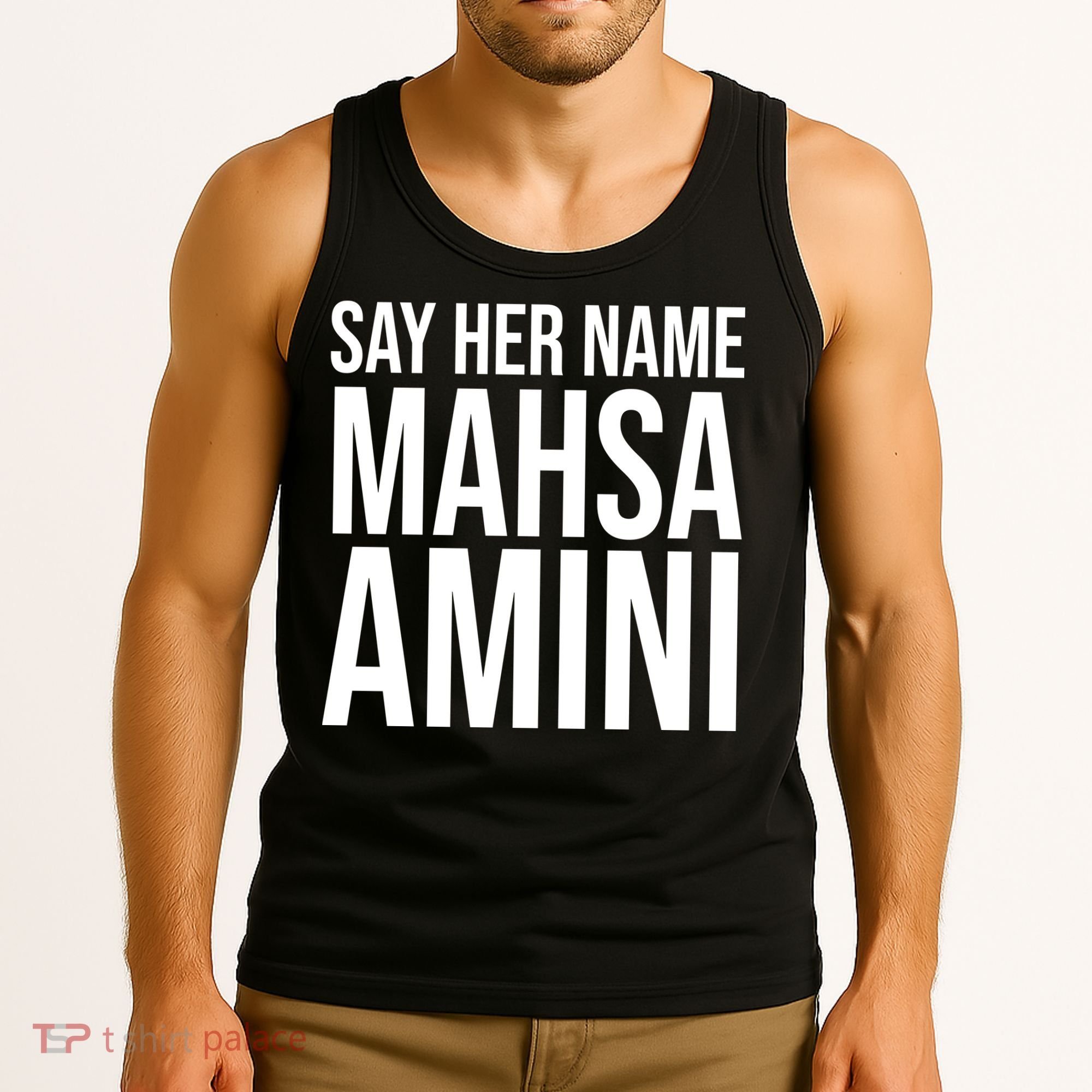Say Her Name Mahsa Amini Tank Top
