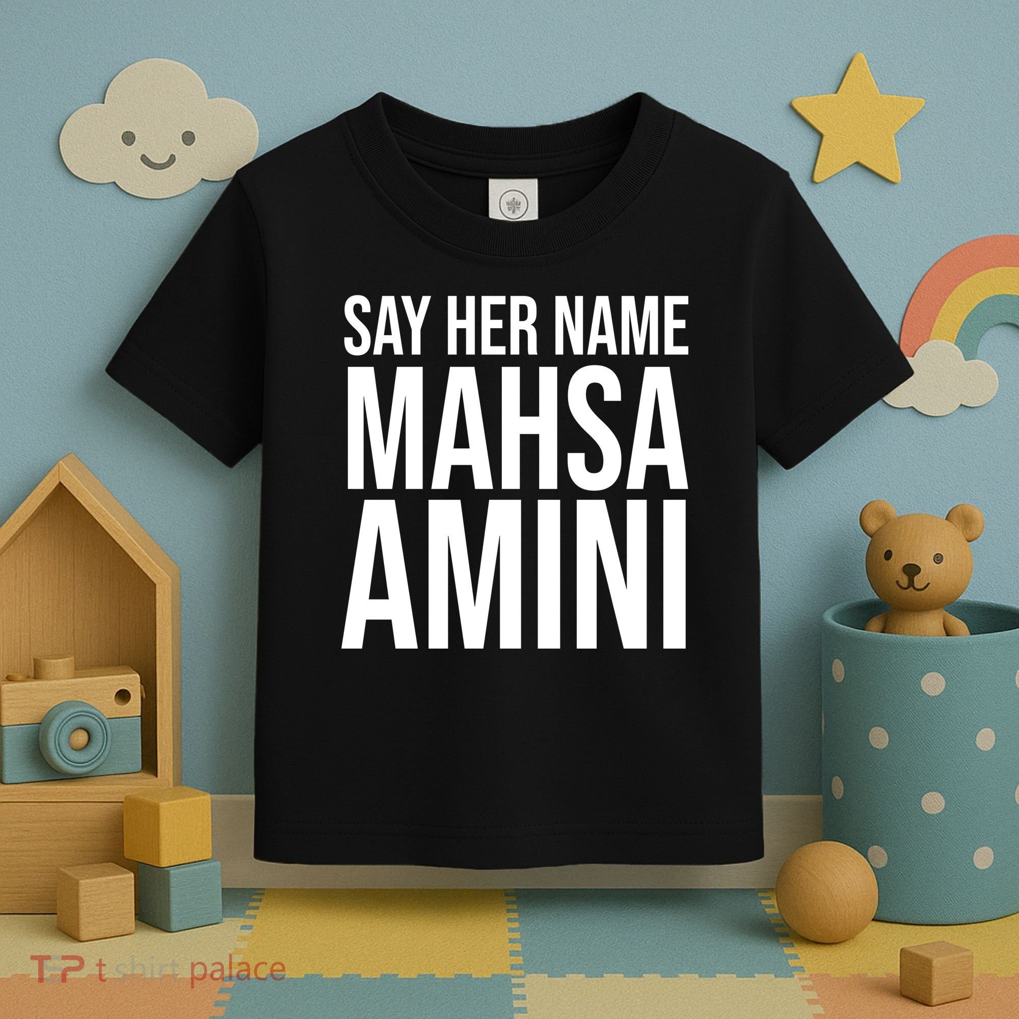 Say Her Name Mahsa Amini Toddler T-Shirt